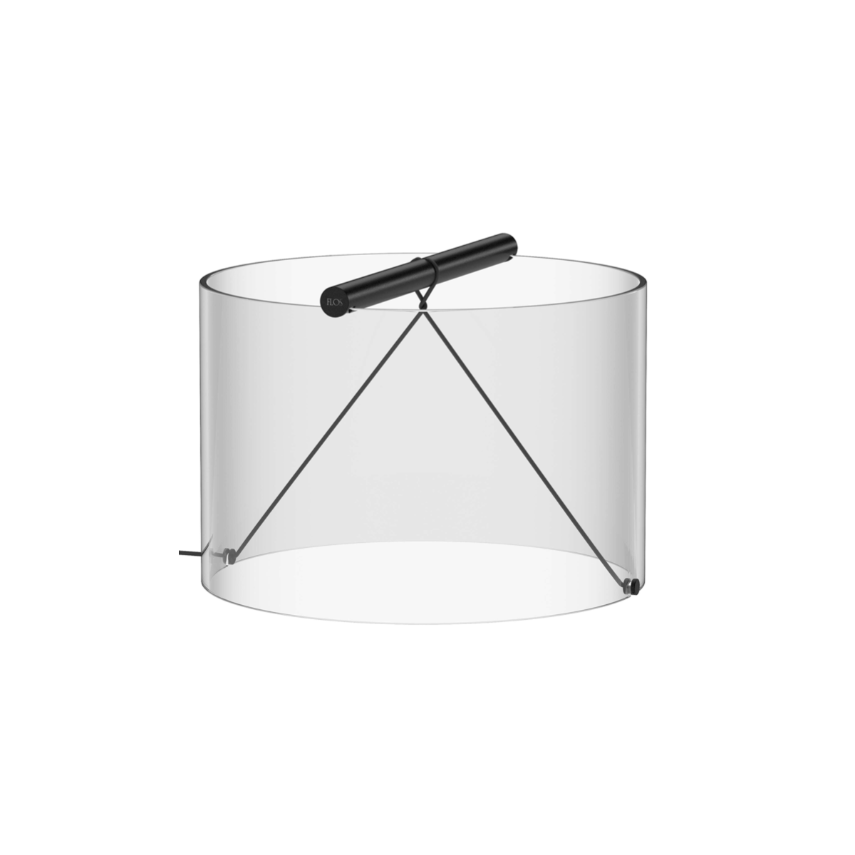 Lampe de table TO-TIE – noir mat – T3
