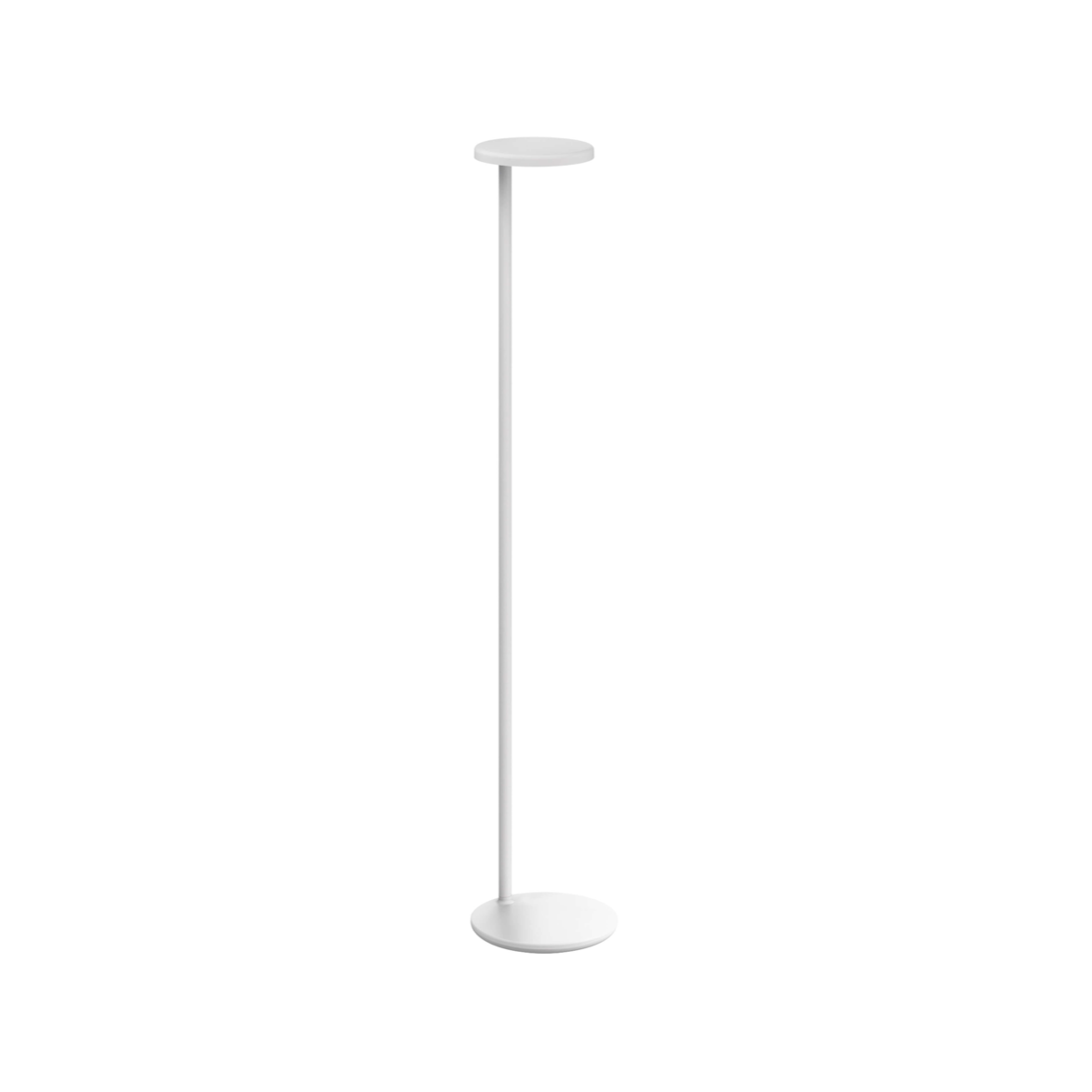 lampadaire Oblique – blanc mat